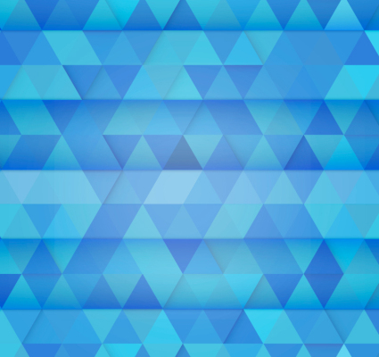 Blue triangle mosaic background vector material