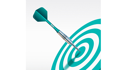 Green dart and dart set Vectors