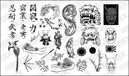 Go Media production Set12-Japanese classical design