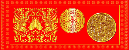Chinese classical pattern vector material