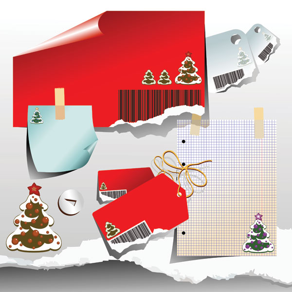 Christmas Paper Vector 