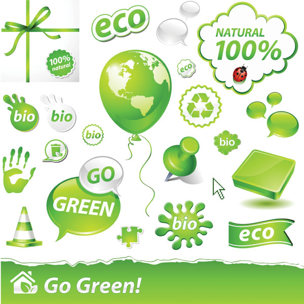 Green Vector Icons