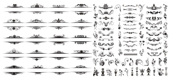 Simple fashion pattern vector material
