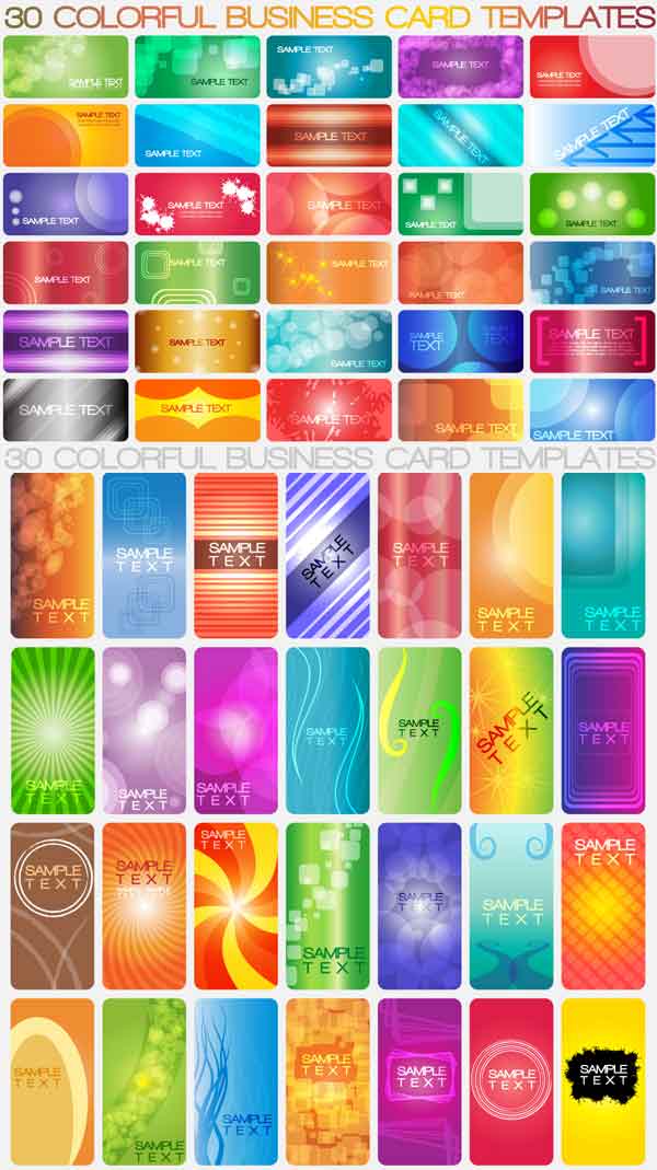 Flower Vector Background Material Card 2