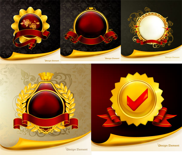 Gorgeous Medal Vector