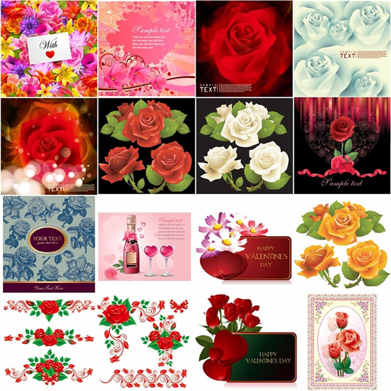 Beautiful flowers Vector