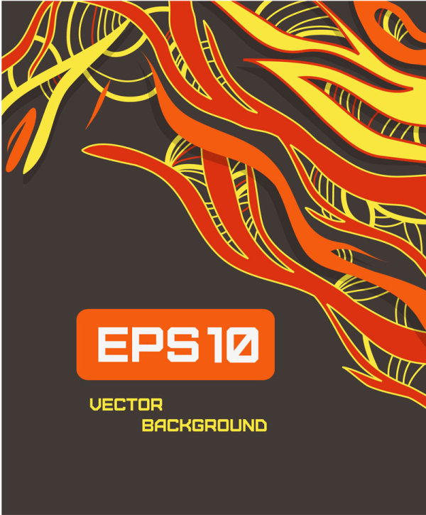 Beautifully colored line patterns 05 - vector