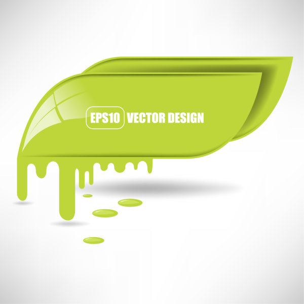 Flowing pigment 04 - vector