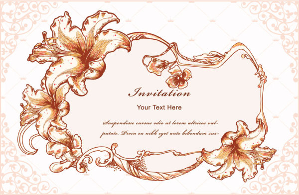 Retro pattern patterns 02 - vector material