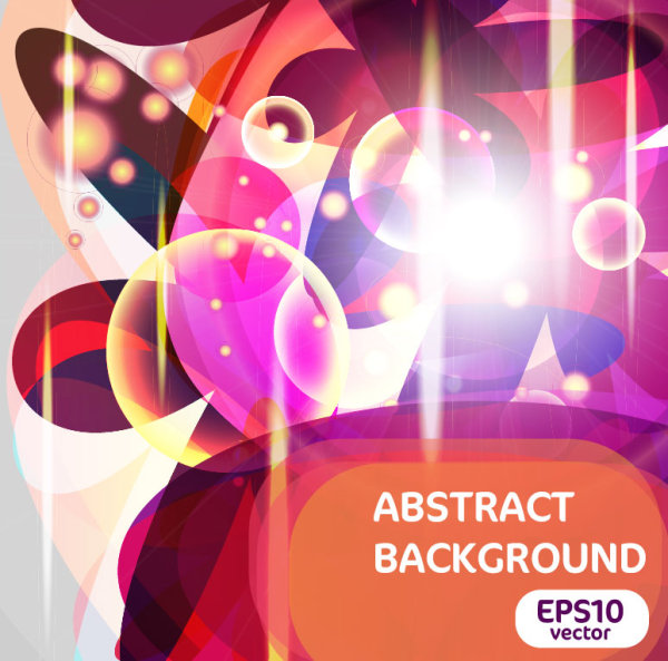 The trend of the bright halo background 03 - vector material