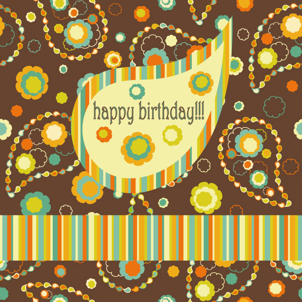 Beautiful pattern background 04 - vector material