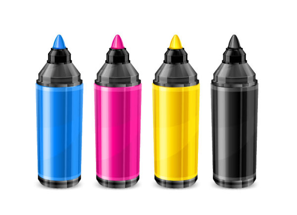 CMYK color 08 - vector material