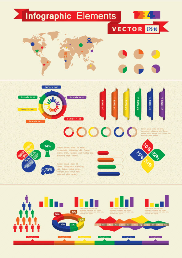 Graphical Data Report 02 - vector material