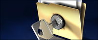 3D picture folder lock material