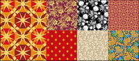 Vector background patterns useful material