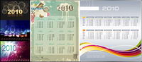 5 Vector 2010 Calendar