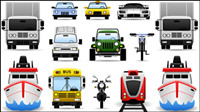 Transport vector material