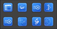Blue Print Icons png