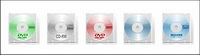 The CD box set with transparent png