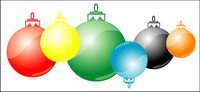 Christmas ball Vector