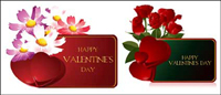 Valentine��;s Day cards vector material