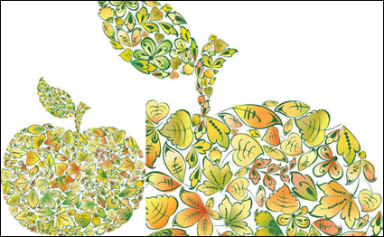 Vector leaves \u0026amp; petals			