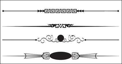 Vector border fine arts