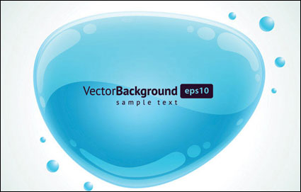 Crystal Bubble graphics Vector -6