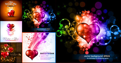 Love shine bright vector material