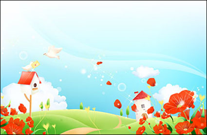 Dream Flower Landscape