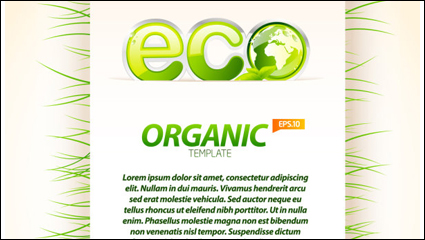 Environmental material layout design 01 - Vector