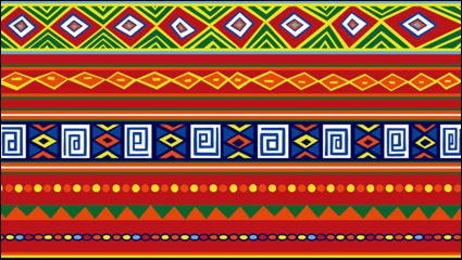 Colorful background pattern - Vector