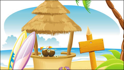 Cartoon Coast National Scenic 01 - vector