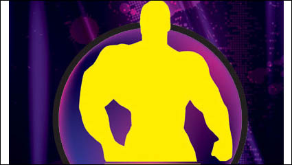 Hercules silhouette vector material -1