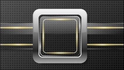 Glass texture border 01 - vector material