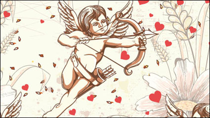 Angel illustrator 01 - vector material