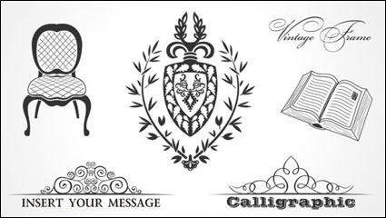 European pattern 02 - vector material