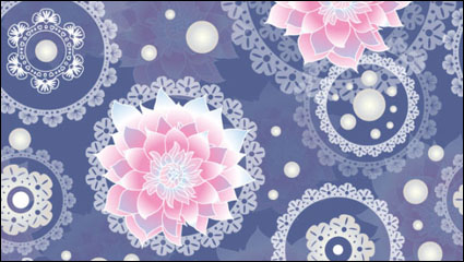 Pattern background 01 - vector material