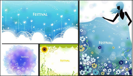 FESTIVAL Beautiful sexy Vector