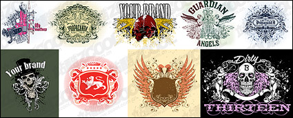 Continental trend element vector material