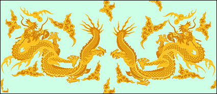 Classical Chinese dragon logo