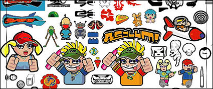 Vector trend of design elements-52