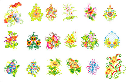 Colorful pattern designs