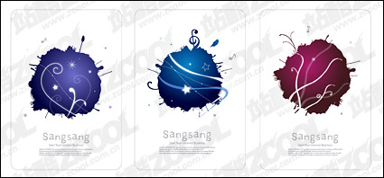 Fashion and ink pattern