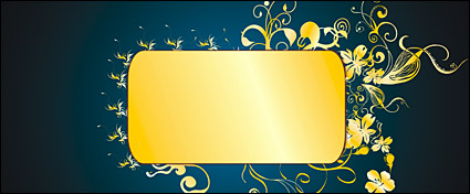 Gold gorgeous patterns Vector-8