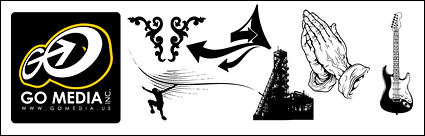 GoMedia set8 vector material